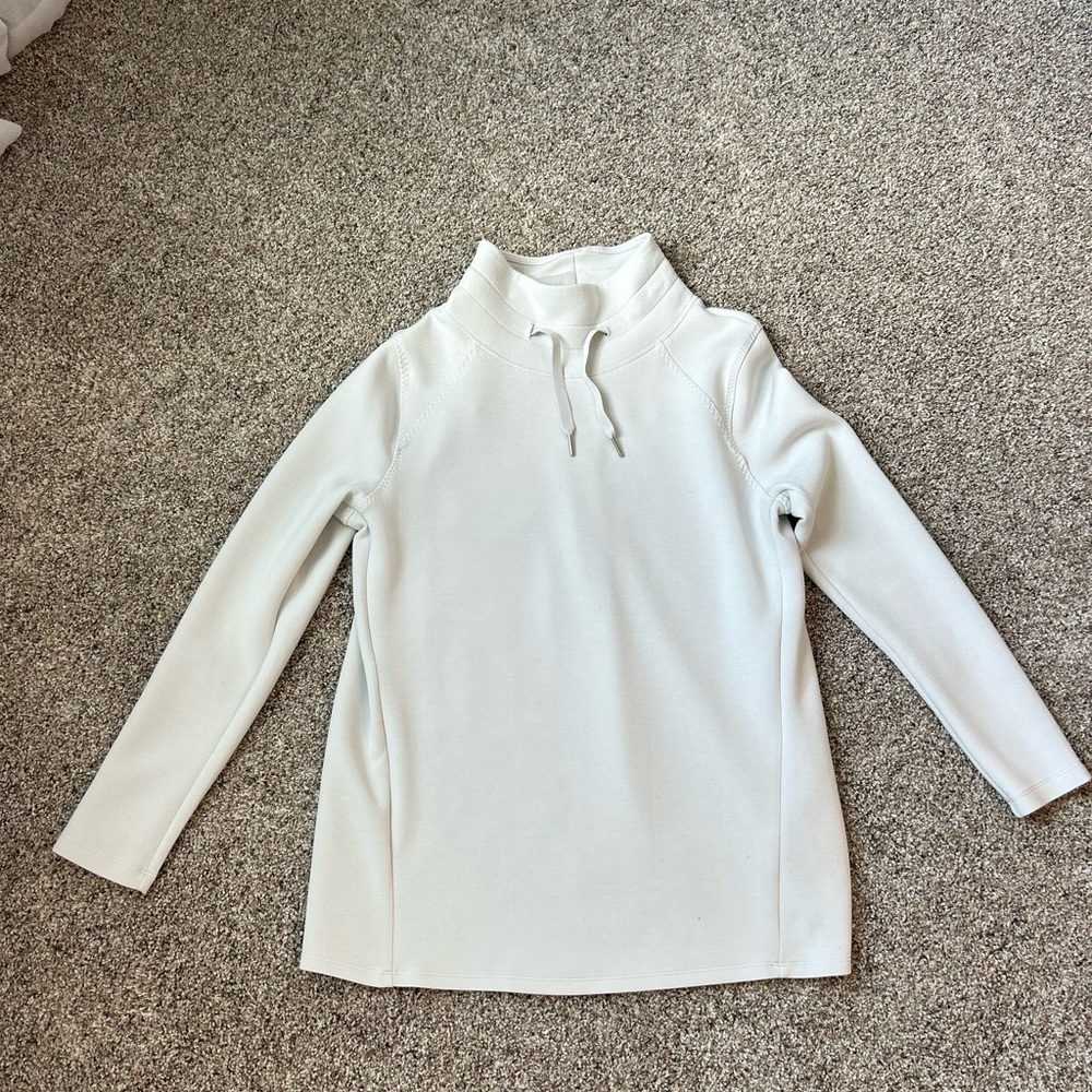 SPANX Airessentials winter white cowel neck tunic